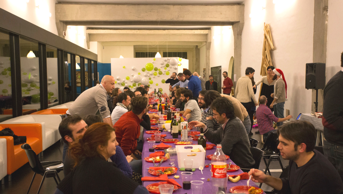 Cena di natale toolbox coworking