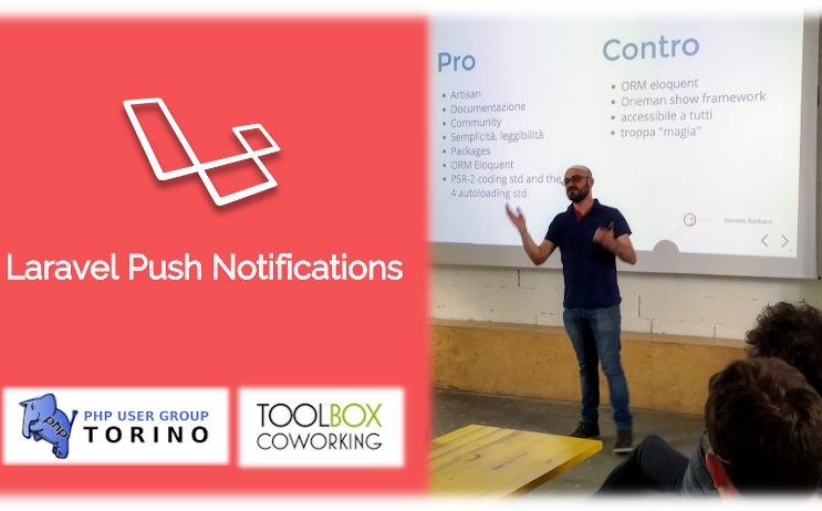 Laravel push