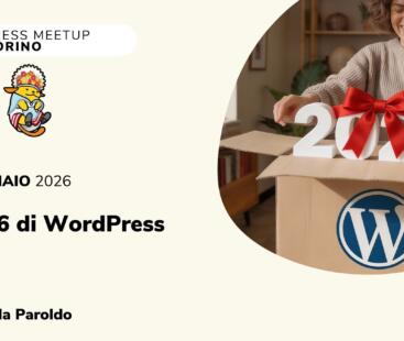 Il 2026 di WordPress