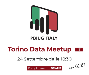 Torino Data Meetup #3 - AI, DAX e Modelli Semantici con Marco Russo